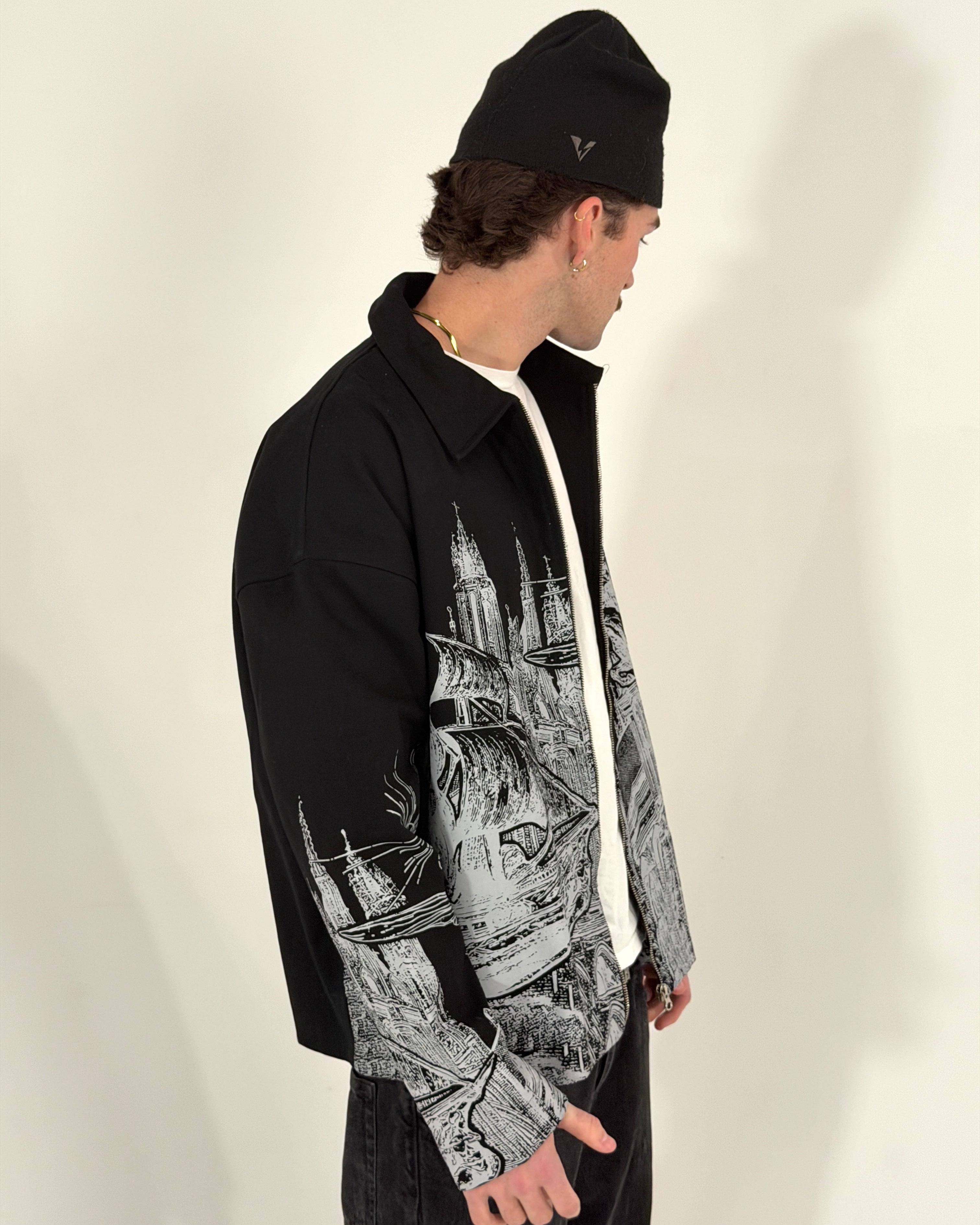 SKYBORNE JACKET BLACK (BESEKSY)